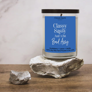 Classy Sassy And A Bit Bad Assy Color Candle