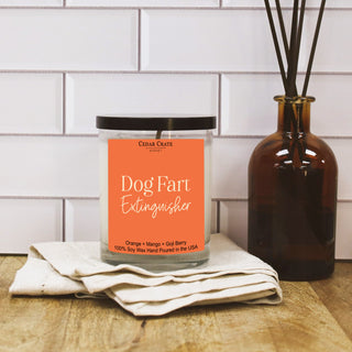 Dog Fart Extinguisher Color Candle