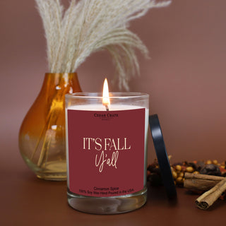 It's Fall Y'all Color Candle