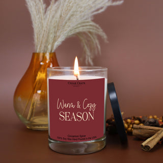 Warm & Cozy Season Color Candle
