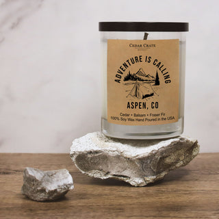 Adventure Is Calling Name Drop Kraft Candle